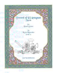 Sword of D'Artagnan March Brass Quintet cover Thumbnail